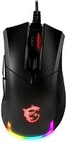 Мышь MSI Clutch GM50 черный оптическая (7200dpi) USB2.0 (6but) | код 1452317 | MSI