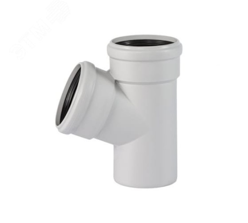 Тройник двухраструбный 67 град. 110х50 для бесшумной канализации | код 335320 | Ostendorf