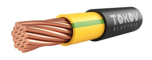 Кабель ВВГнг(А)-LS 1х70 МК (PE) 1кВ Ж/З | код Т30674 | TOKOV ELECTRIC