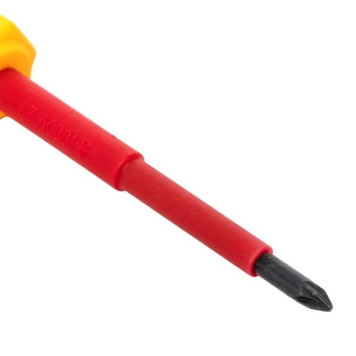 Отвертка Master PZ1x80 мм 1000В Basic | код pz-1-80-mas-in | EKF фото 5