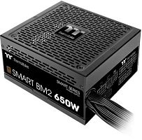 Блок питания Thermaltake ATX 650W SMART BM2 80+ bronze 24pin APFC 140mm fan 6xSATA Cab Manag RTL | код 1684337 | THERMALTAKE