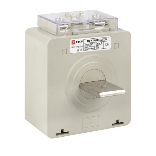 Трансформатор тока ТТЕ-A-750/5А с клеммой напряжения класс точности 0,5S PROxima | код tte-S-750-0.5S | EKF Трансформатор тока ТТЕ-A-750/5А с клеммой напряжения класс точности 0,5S PROxima | код tte-S-750-0.5S | EKF