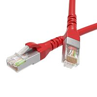 Патч-корд экранированный CAT6 F/UTP 4х2, LSZH, красный, 1.5м | код RN6FU4515RD | DKC