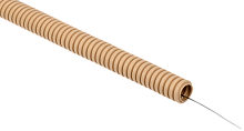 ELASTA Труба гофр. ПВХ d=20мм с зондом сосна (100м) IEK | код ET-TG21-121-020-100-K34 | IEK