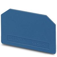 Концевая крышка D-MTK BU | код 3101090 | PHOENIX CONTACT
