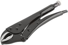 Зажим ручной с фиксатором тип WR черненый 180 мм | код 52712 | FIT