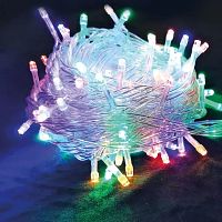 Гирлянда светодиодная 30LED прозр. провод 5м (3.5+1.5) диоды RGB | код KOC_GIRLEDBIRD_B | КОСМОС