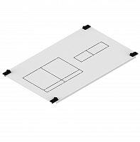 Лицевая панель 2хHVL00 и 10 модулей CP 2.2-2 H00 M (В300xШ550) | код 001101477 | ETI