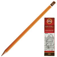 Карандаш чернографитный 9H KOH-I-NOOR, 1 шт., 1500 , корпус желтый, 1500 9H, 150009H01170 | код 180488 | KOH-I-NOOR