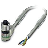 Кабель для датчика / исполнительного элемента SAC-5P- 1,5-802/M12FR-3L | код 1454367 | PHOENIX CONTACT