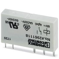 Одиночное реле REL-MR- 60DC/21 (10 шт.) PHOENIX CONTACT | код 2961118 | PHOENIX CONTACT