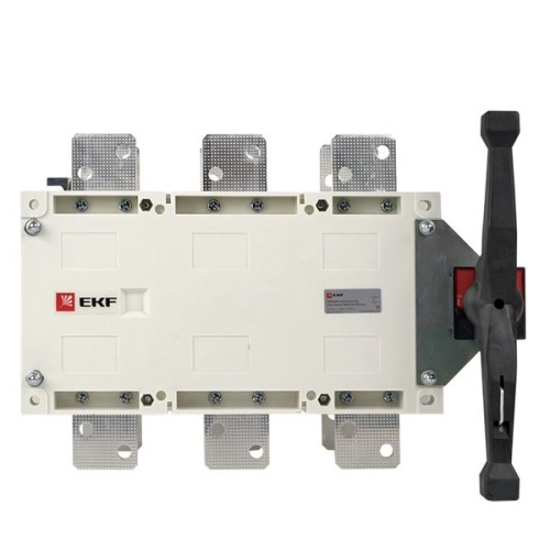 Рубильник-переключатель 1000A 3P c рукояткой управления для прямой установки PowerSwitch PROxima | код pscs-1000-3 | EKF фото 3