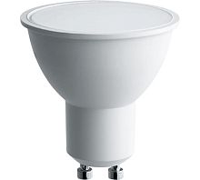 Лампа светодиодная LED 7вт 230в GU10 теплый (SBMR1607) | код 55145 | SAFFIT
