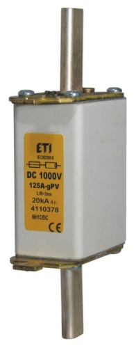 Предохранитель NH-0 gR-PV 32A 1000V DC | код 004110520 | ETI