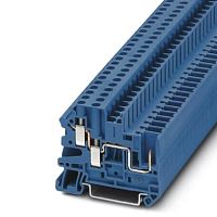 Проходные клеммы UT 4-TWIN/ 1P BU | код 3060270 | PHOENIX CONTACT