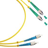 Cabeus FOP(d)-9-FC/APC-FC/UPC-1m Шнур оптический duplex FC/APC-FC/UPC 9/125 sm 1м LSZH | код 8101c | Cabeus