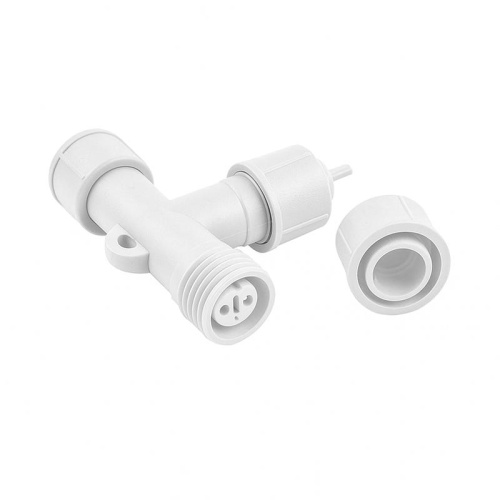 Соединитель для гирлянд UTC-F90 Y3 WHITE серии F90RPO Т-образный 1 вход-2 выхода бел. Uniel UL-00013229 фото 2