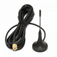 GSM антенна, TELEOFIS iPin 3dB интерфейс: SMA, 3dB, кабель 3 метра, магнит | код iPin 3dB | TELEOFIS