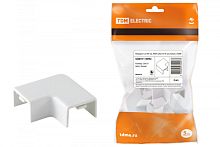 Поворот на 90 гр. КМП 20x10 (4 шт./комп.) TDM | код SQ0411-0092 | TDM