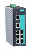Коммутатор EDS-308-T Ethernet Switch,with 8 10/100BaseTx ports, -40/+75C | код 00-01143356 | MOXA