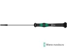 Отвертка шлицевая 2035 SL Micro для прецизионных работ, 0.40 x 2 x 60 мм | код WE-118006 | Wera