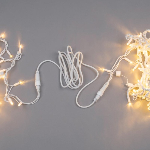 Удлинитель для гирлянд UCX-F90 E/3M/WH серии F90PRO 3м статика/мерцание IP67 бел. Uniel UL-00013224 фото 3