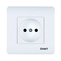 Розетка без заземляющего контакта 16А 250В (CHINT) | код 715391 | CHINT