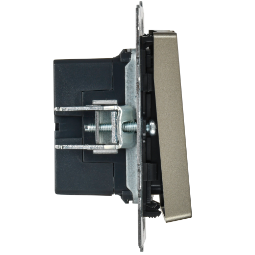 BRITE Кнопка звонка с инд. отел. 10А ВС10-1-9-БрШ шамп. IEK | код BR-V14-2-10-K37 | IEK фото 4