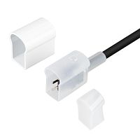 Шнур питания MOONLIGHT-Power-230В (12х24мм) силикон Arlight 052671