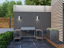 LIGHTING Светильник уличный 5107 настенный под лампу GU10 IP65 белый IEK | код LT-UBU0-5107-GU10-1-K01 | IEK