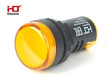 Лампа AD16-22DS(LED)матрица d22мм желтый 110В IP40 HLT | код 085-06-13 | HLT