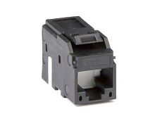 Модуль Keystone RJ45 CAT5E не экранированный черный (12шт в упаковке) | код RNK5EUBK | DKC