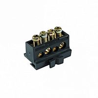КЛЕММНИК 80А 4 ОТВЕРСТИЯ 85ММ | код. 13575 | Schneider Electric