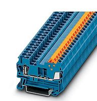 Проходные клеммы QTCS 1,5 BU | код 3050141 | PHOENIX CONTACT