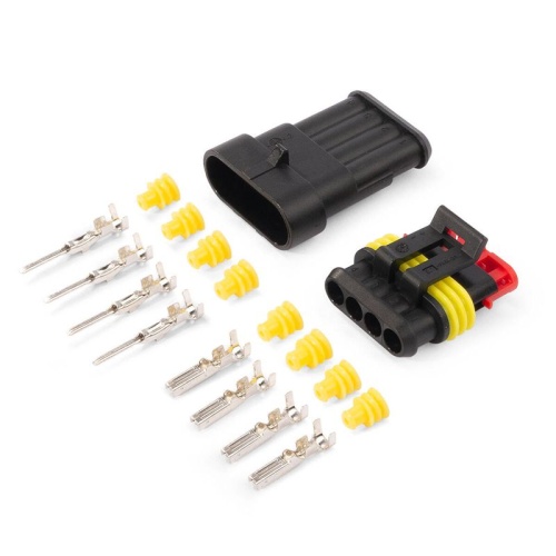 Разъем герметичный автомобильный РГА-1П | код 89503 | КВТ фото 3