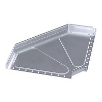 Угол горизонтальный 90 градусов Стандарт INOX (AISI 316) 500х50 Промрукав | код PR16.3539 | ПРОМРУКАВ