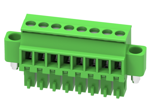 MC-RE3.5V09C-K Разъём гнездовой MC, шаг 3.5мм,9 конт. с винт.,зел., шт | код MC-RE3.5V09C-K | SUPU