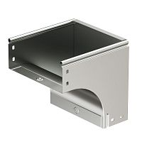 Угол CDV 90 вертикальный внешний основание 200 H100 в комплекте с крепежными элементами и соединительными пластинами | код. 37474K | DKC