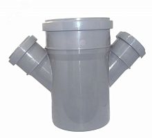 Крестовина одноплоскостная (Полипропилен) 110x50x50/45 | код 805545 | PRO AQUA