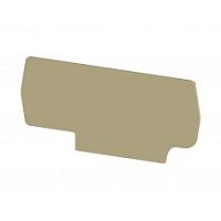 446 500, Концевой сегмент на клеммники PYK 2,5A (бежевый), NPP PYK 2,5A | код 0.0.0.4.46500| KLEMSAN