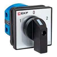 Переключатель кулачковый ПК-1-21 25А 1P «1-0-2» IP65 EKF | код pk-1-21-25-65 | EKF