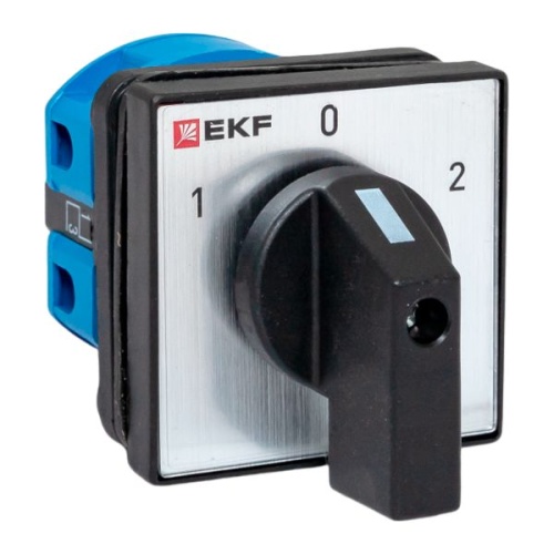 Переключатель кулачковый ПК-1-21 25А 1P «1-0-2» IP65 EKF | код pk-1-21-25-65 | EKF