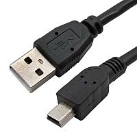 Компьютерный шнур RUICHI, Mini USB-USB-A(m), 1.8 м | код 83690 | Ruichi