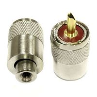 Разъём высокочастотный RUICHI UHF-U58P, обжимной | код 61388 | Ruichi