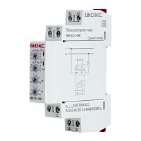 Реле контроля тока, 0.1-1А, конфигурация контакта 1CO, 24-240 AC/DC | код DRC-C1-1-240 | DKC