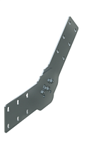 Соединитель шарнирный вертикальный 150мм цинк-ламельный | код UVH050HDZL | DKC