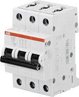 Автоматический выключатель 3-полюсной S203M C6 S203M C6 | код 2CDS273001R0064 | ABB
