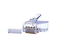 Коннекторы 8P8C (Компьютерные разъемы) U/UTP Cat.6 50U (RJ-45) Уп. 100шт. | код 10-0208 | SUPRLAN