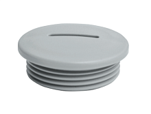 PL9301 Заглушка из полиамида PG-7. IP54 (RAL 7035) | код PL9301 | Plastim