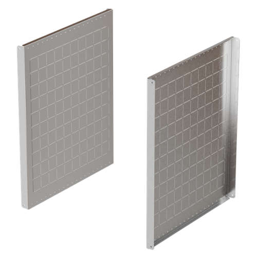 Панели боковые для секционирования В600 Г600 мм (2 шт) EKF AleSta | код AleSta-PCV66 | EKF фото 2